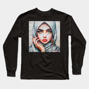 Arabic princess by Charlotte VanRoss (cvanross) Long Sleeve T-Shirt